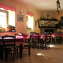 Sala da pranzo del B&B