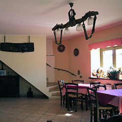 Sala da pranzo del B&B